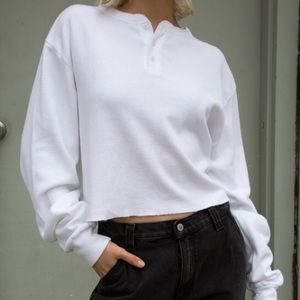Brandy Melville Callan Thermal Top